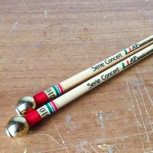 bacchette percussioni artigianali glockenspiel