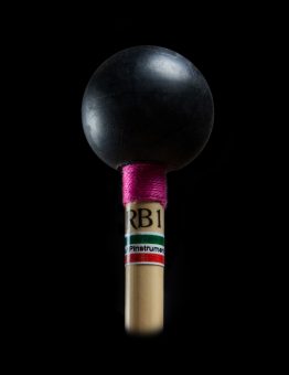 SERIE CONTEMPORARY XILOFONO - SOFT RUBBER RB1 INTENSE BLACK