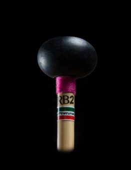 SERIE CONTEMPORARY XILOFONO - SOFT RUBBER RB2 INTENSE BLACK